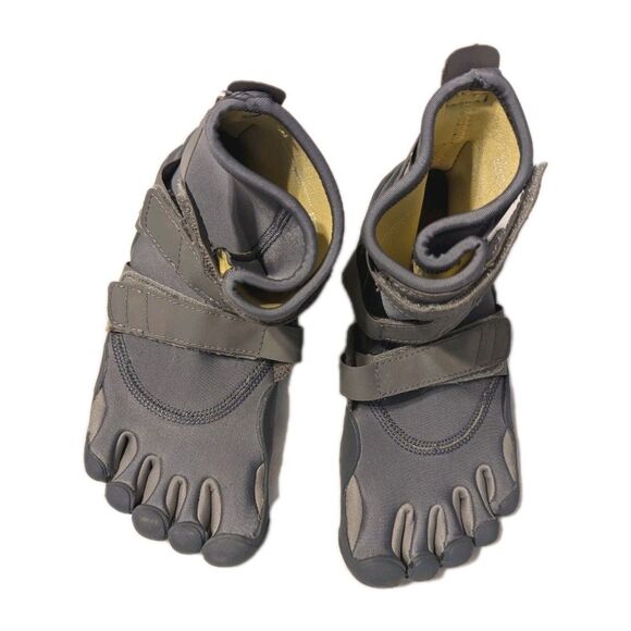 Vibram Women's Fivefingers Surge Shoes 2mm Neoprene Gray Yellow Size W36 US 6.5 - Picture 4 of 9